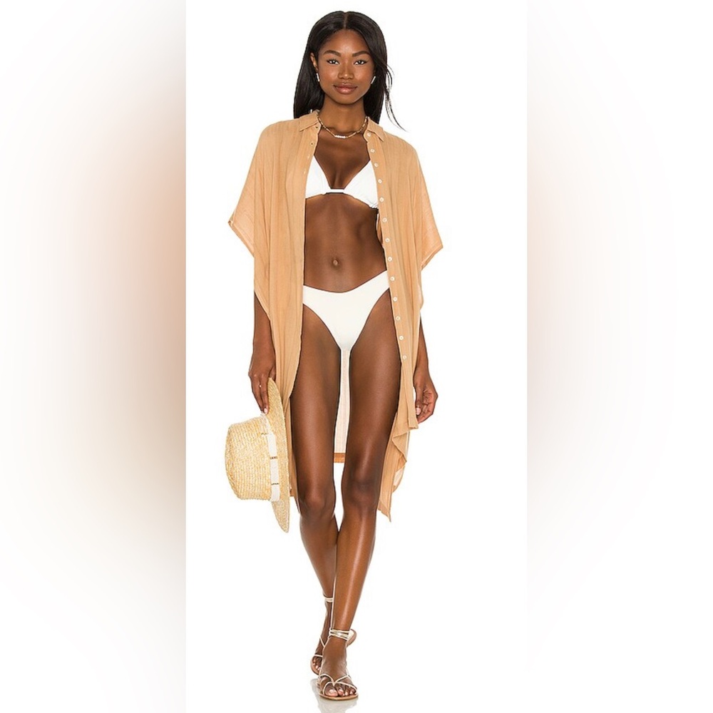 lspace Anita cover up, tan, size M/L